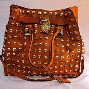 RARE Michael Kors limited edition bag with lock and key